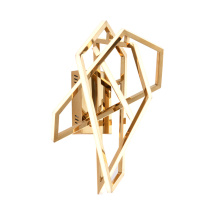 Bethel International FIT37W19G - LED Wall Sconce Stainless Steel & Acrylic